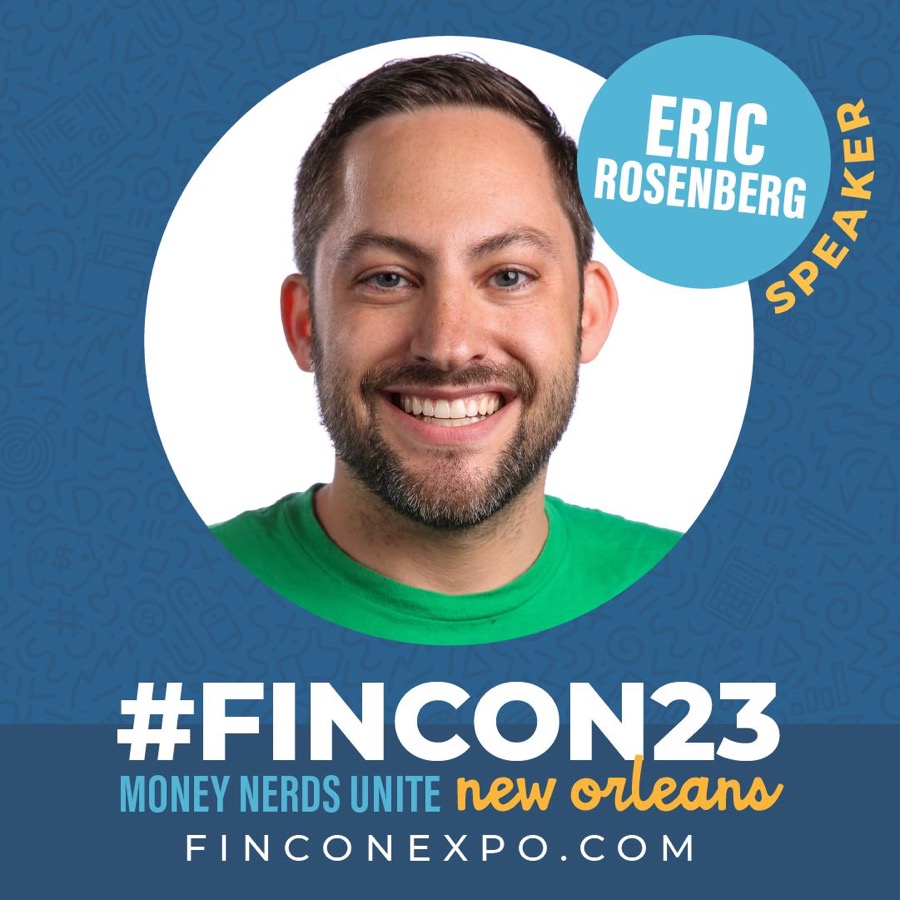 Eric Rosenberg, FinCon 2023 speaker